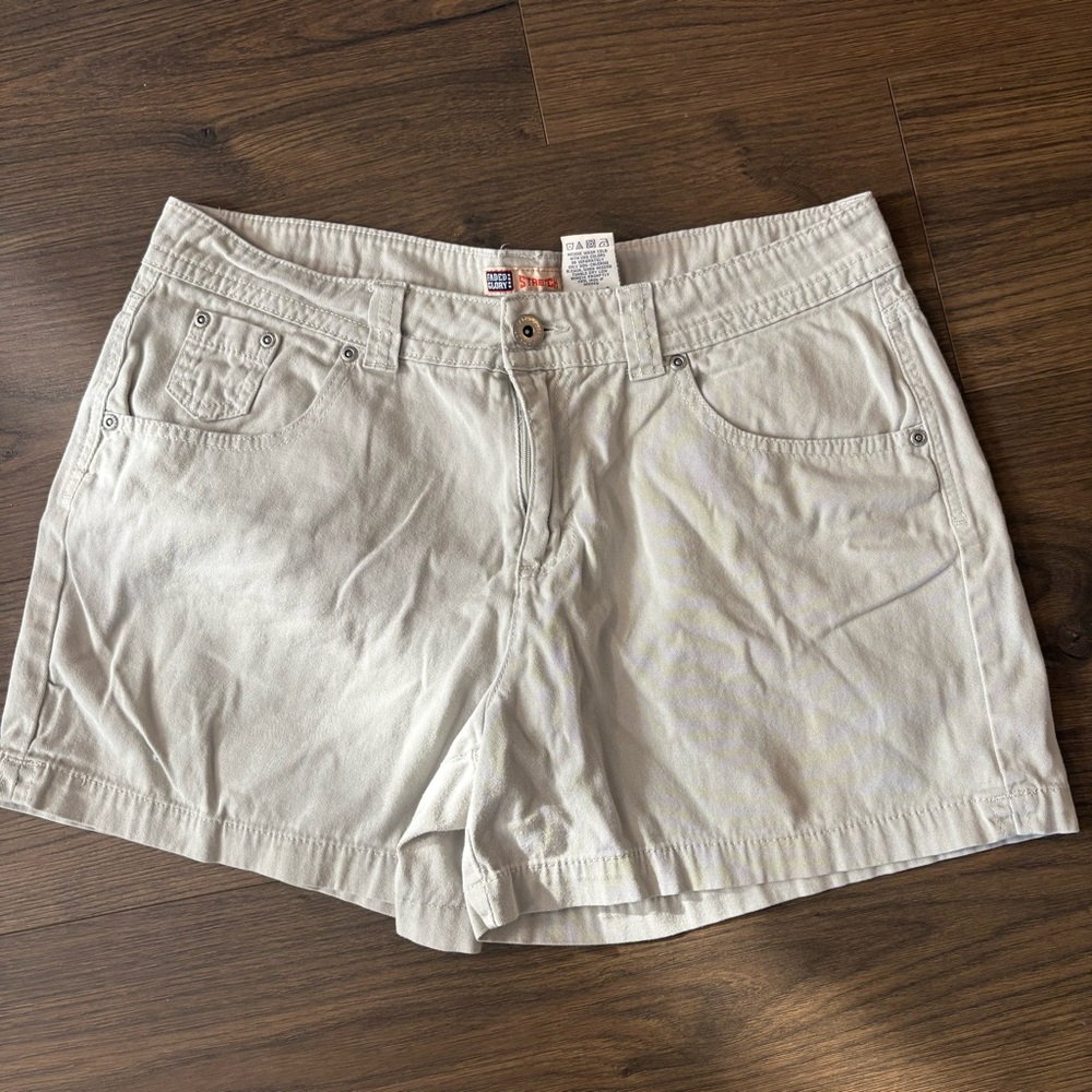 Faded Glory Women's Light Tan Cargo Shorts Size 12